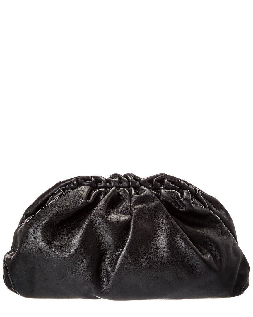 Bottega Veneta The Pouch Leather Clutch (Authentic  )