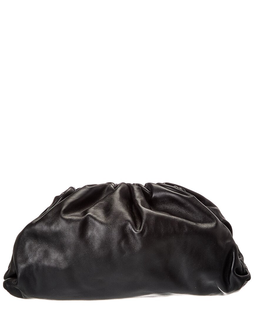 Bottega Veneta The Pouch Leather Clutch (Authentic  )