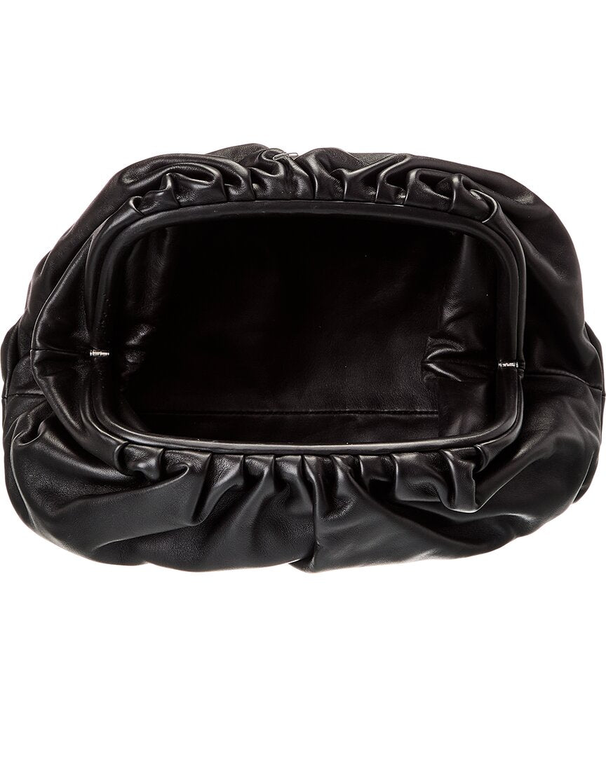 Bottega Veneta The Pouch Leather Clutch (Authentic  )