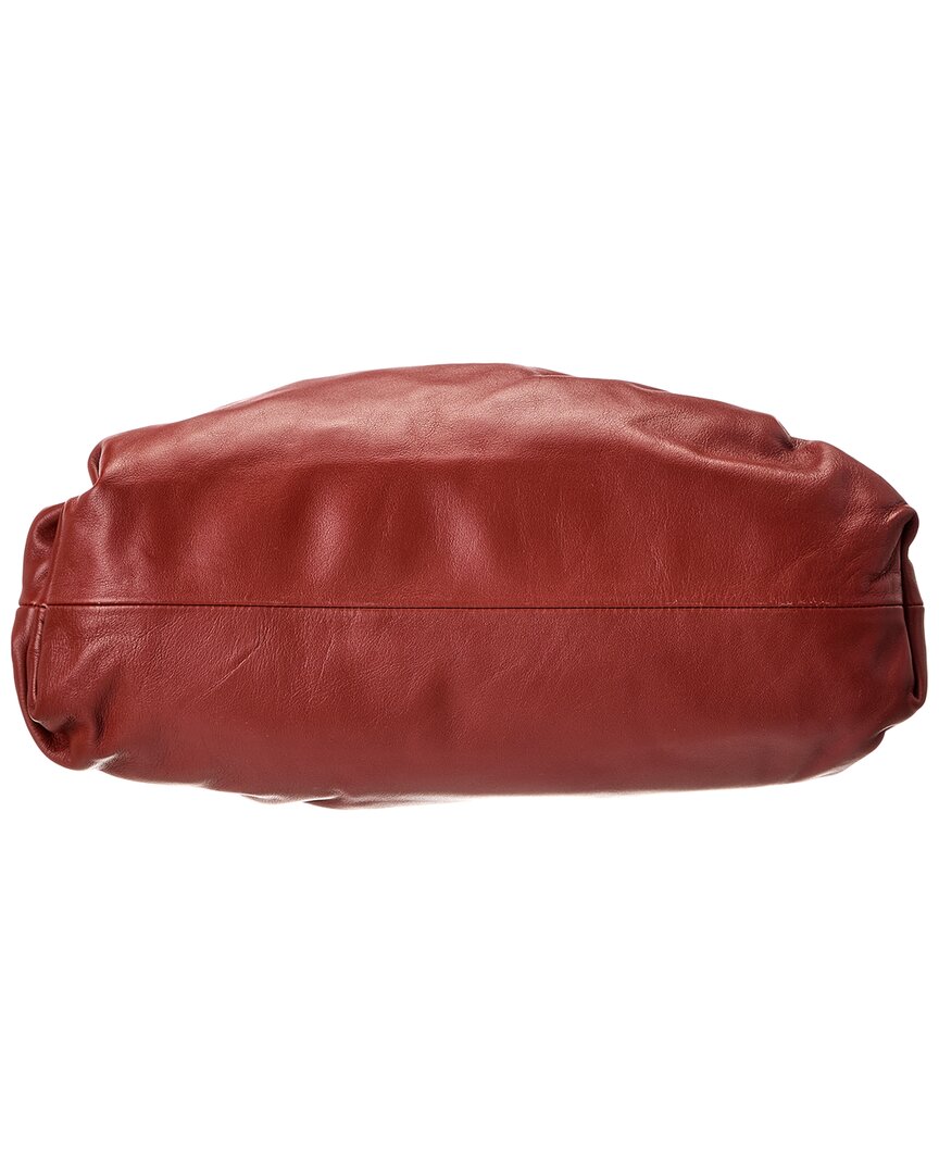 Bottega Veneta The Pouch Leather Clutch (Authentic  )