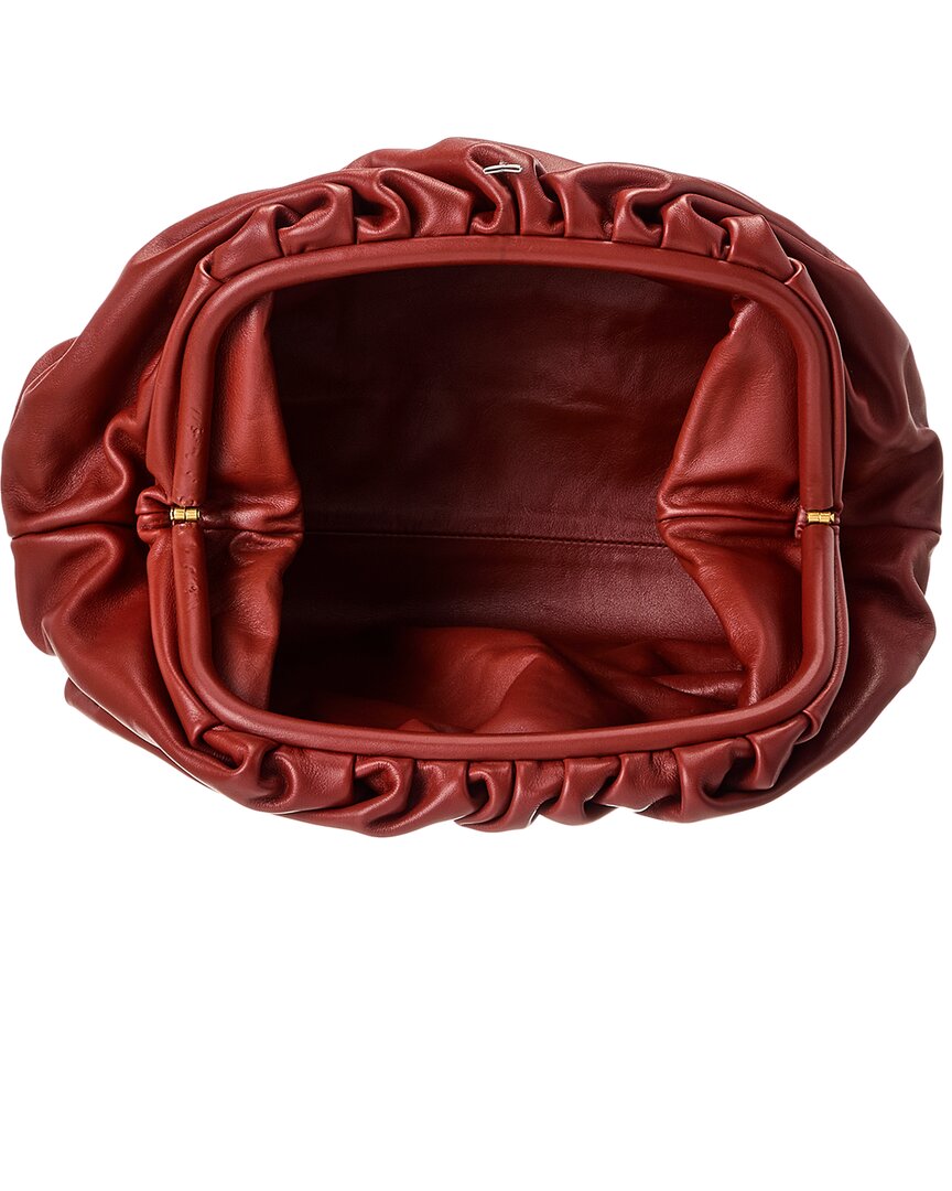 Bottega Veneta The Pouch Leather Clutch (Authentic  )