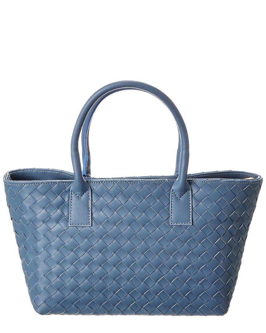 Isabella Rosetti Anya Hand-Woven Leather Satchel