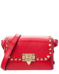 Isabella Rossetti Juliette Studded Leather Shoulder Bag