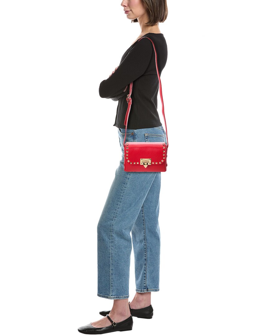 Isabella Rossetti Juliette Studded Leather Shoulder Bag