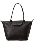 Longchamp Le Pliage Xtra Medium Leather Long Handle Tote
