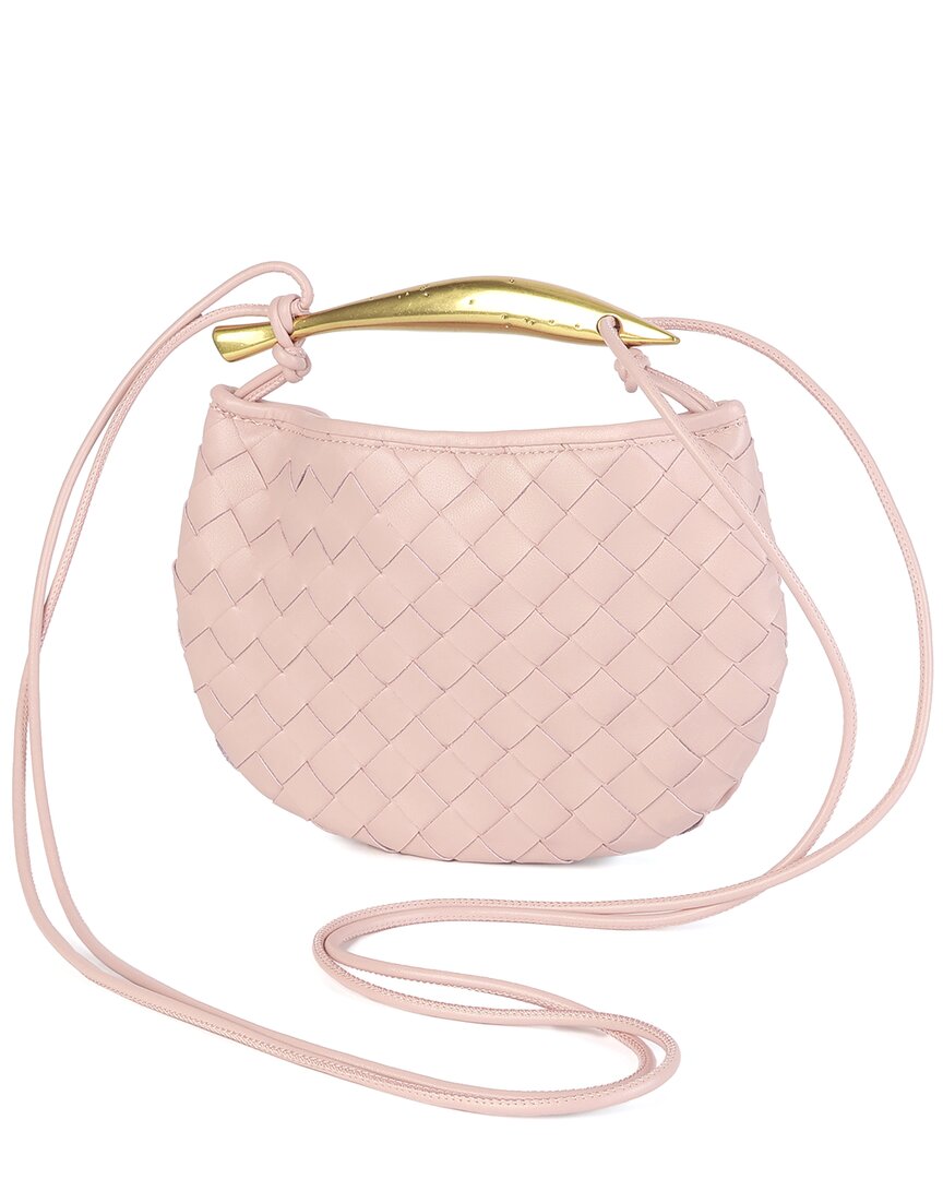 Tiffany & Fred Paris Woven Leather Crossbody