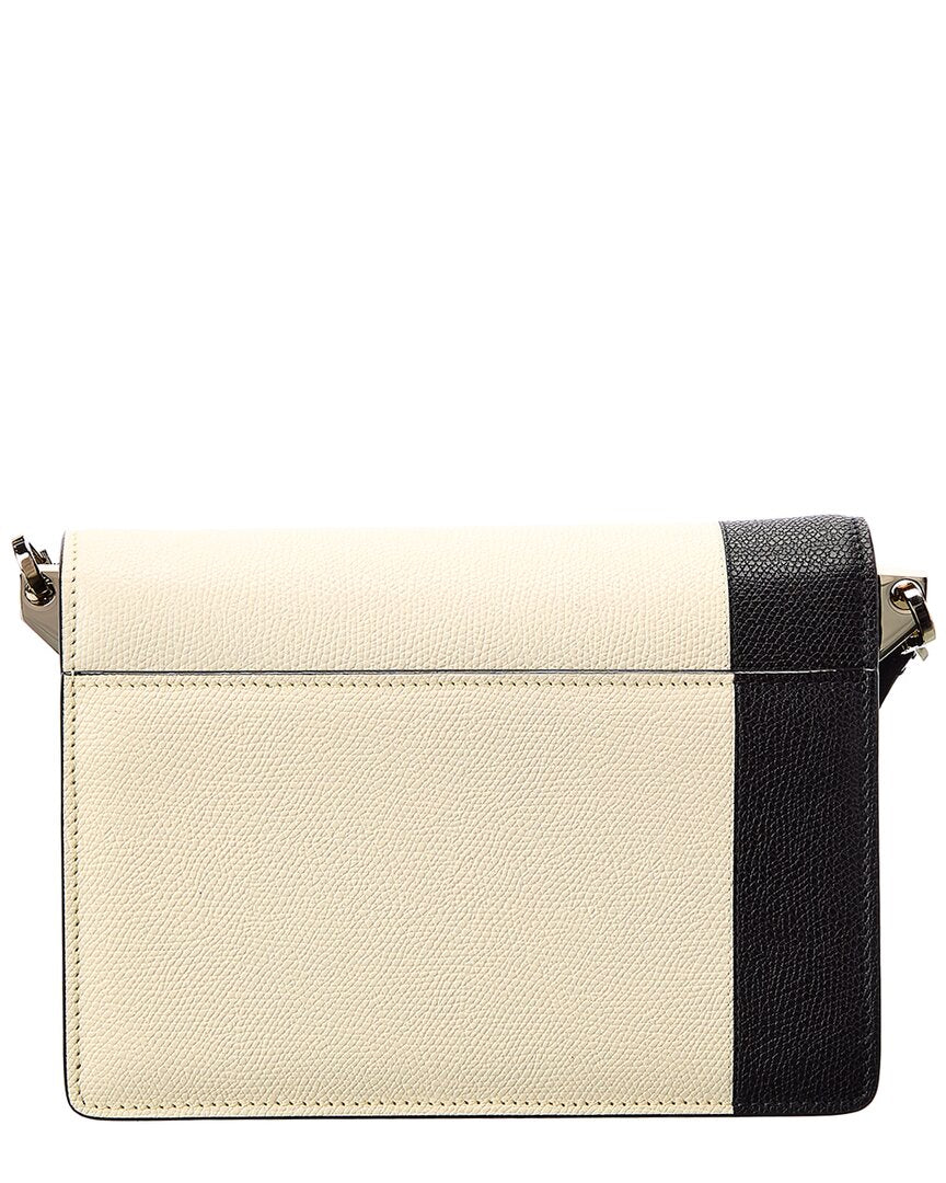 Valextra Swing Small Leather Shoulder Bag