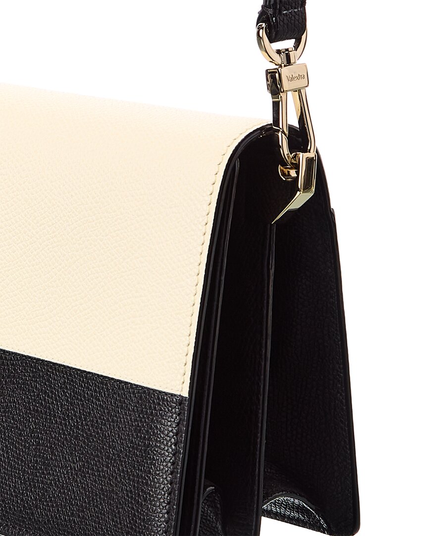 Valextra Swing Small Leather Shoulder Bag