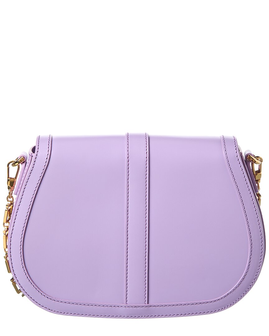 Versace Goddess Leather Shoulder Bag