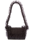 Self-Portrait Crystal Lace Detail Shoulder Bag