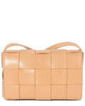 Tiffany & Fred Paris Woven Leather Small Crossbody