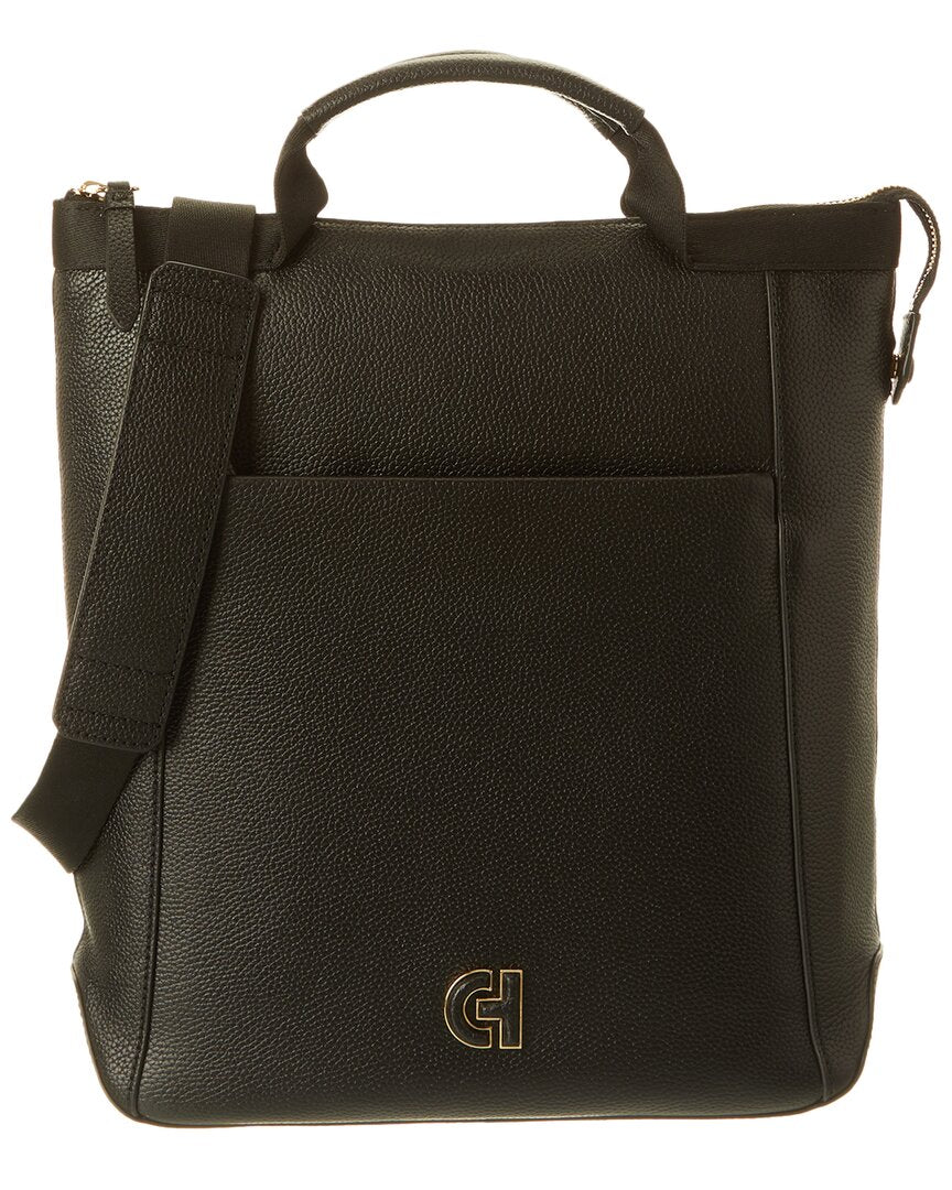 Cole Haan Grand Ambition Convertible Solid Leather Backpack