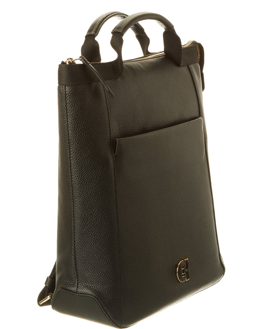 Cole Haan Grand Ambition Convertible Solid Leather Backpack