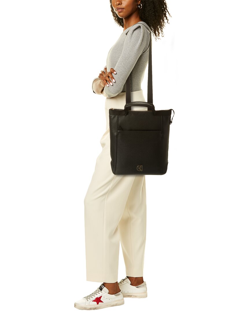 Cole Haan Grand Ambition Convertible Solid Leather Backpack