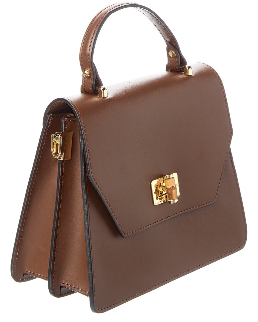 Persaman New York Sadie16 Leather Satchel