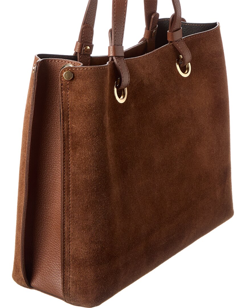 Persaman New York Gaia Suede Tote