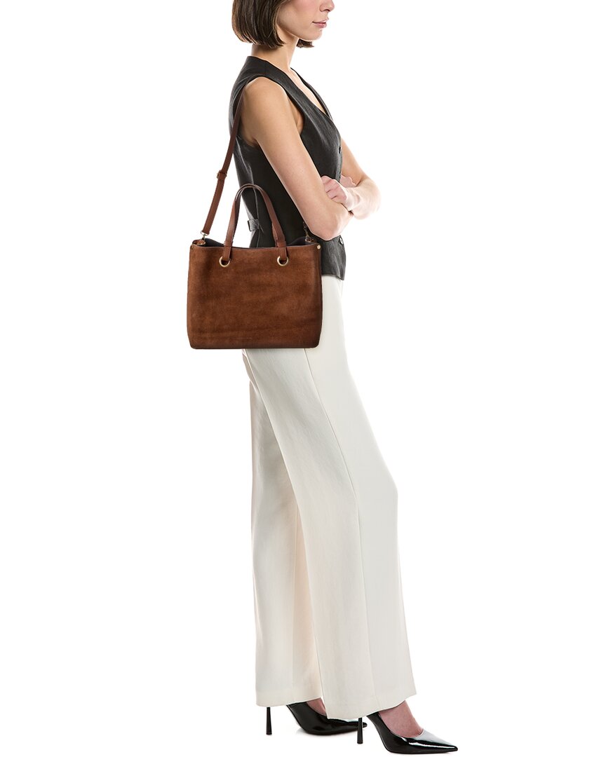 Persaman New York Gaia Suede Tote