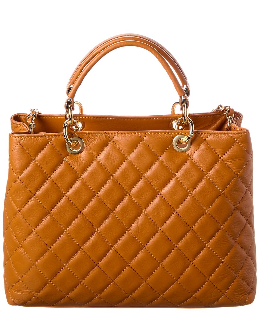 Persaman New York Aurora Quilted Leather Tote
