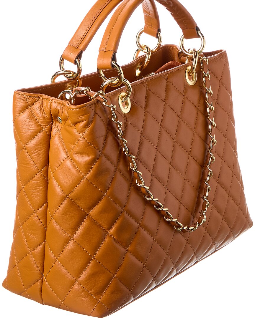 Persaman New York Aurora Quilted Leather Tote