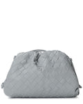Tiffany & Fred Paris Woven Leather Pouch Shoulder Bag