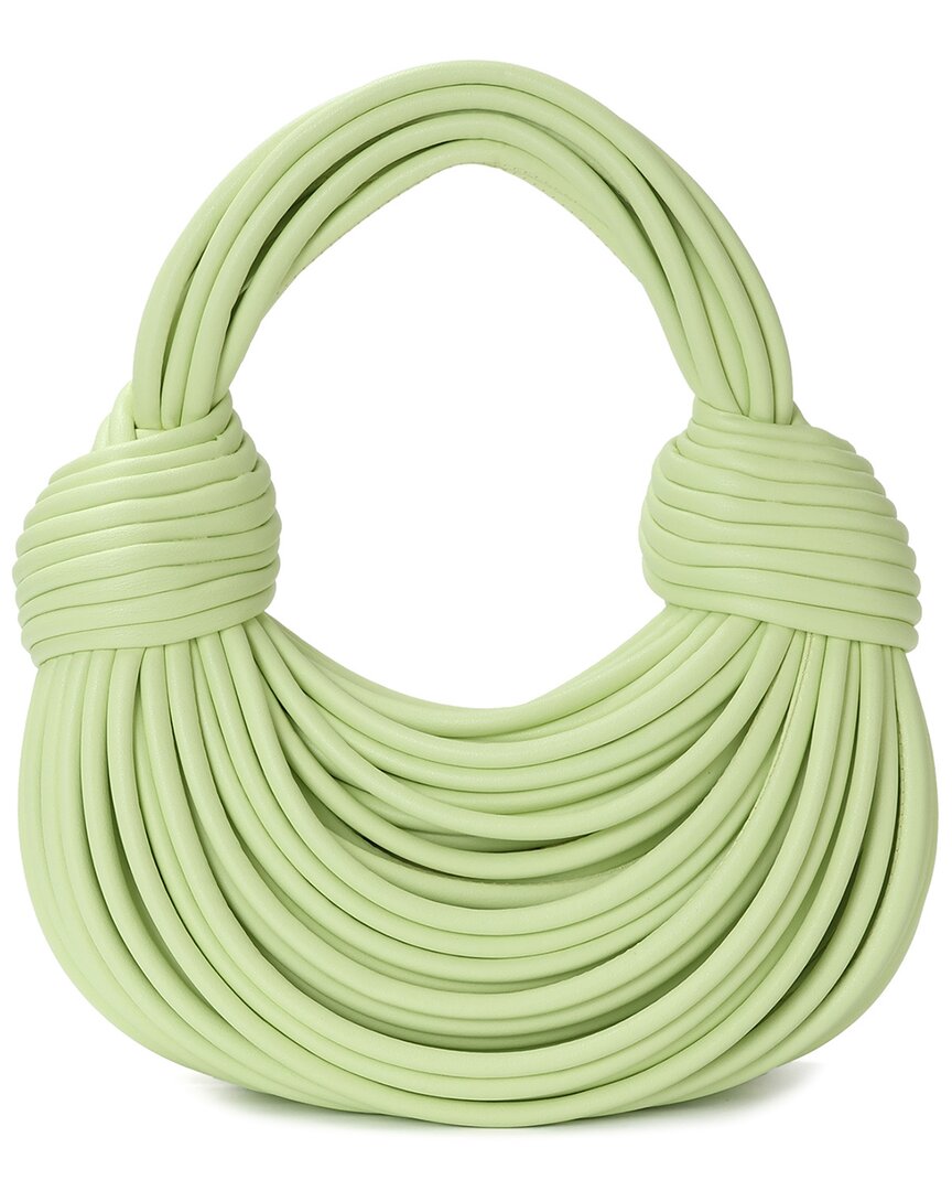 Tiffany & Fred Paris Smooth Leather String Bag
