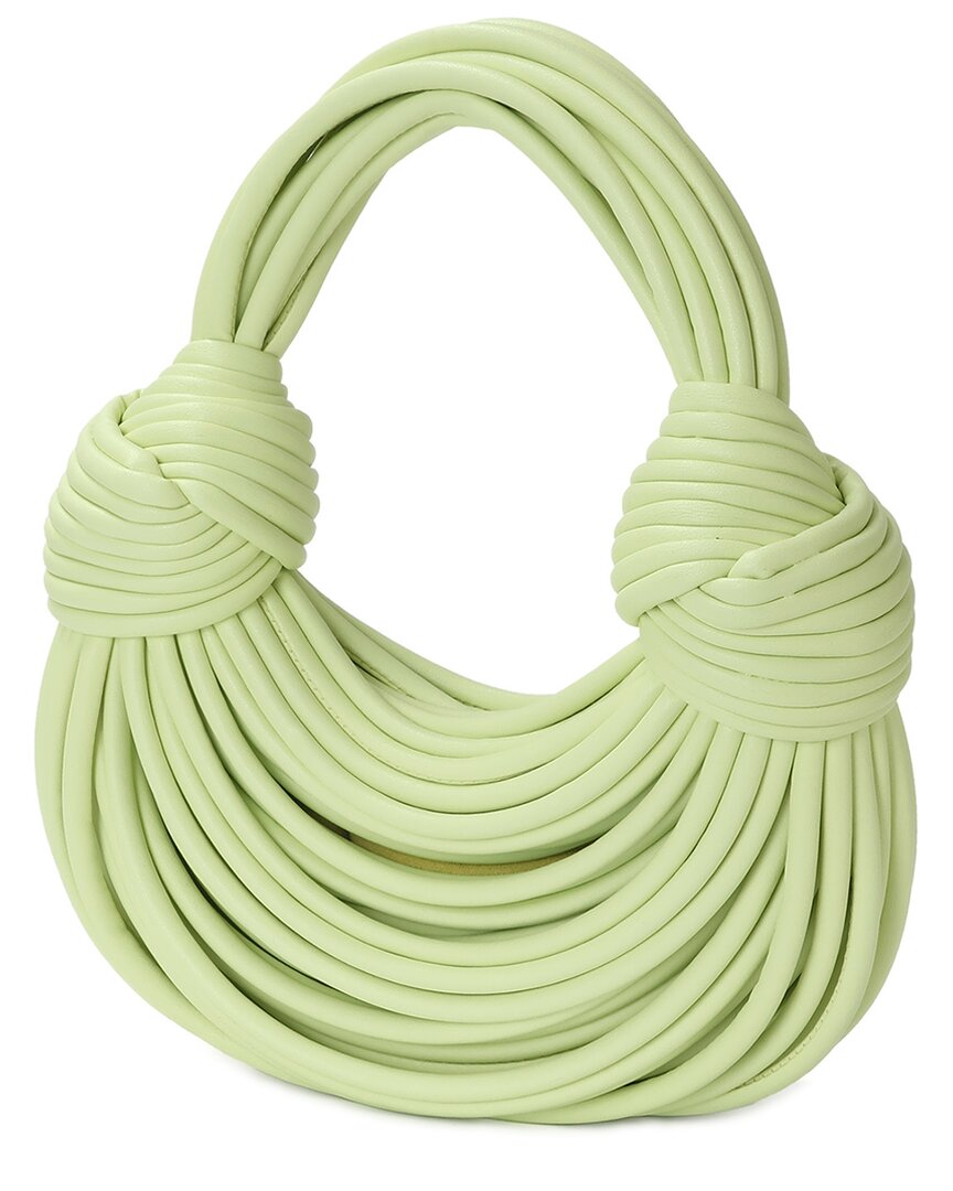Tiffany & Fred Paris Smooth Leather String Bag