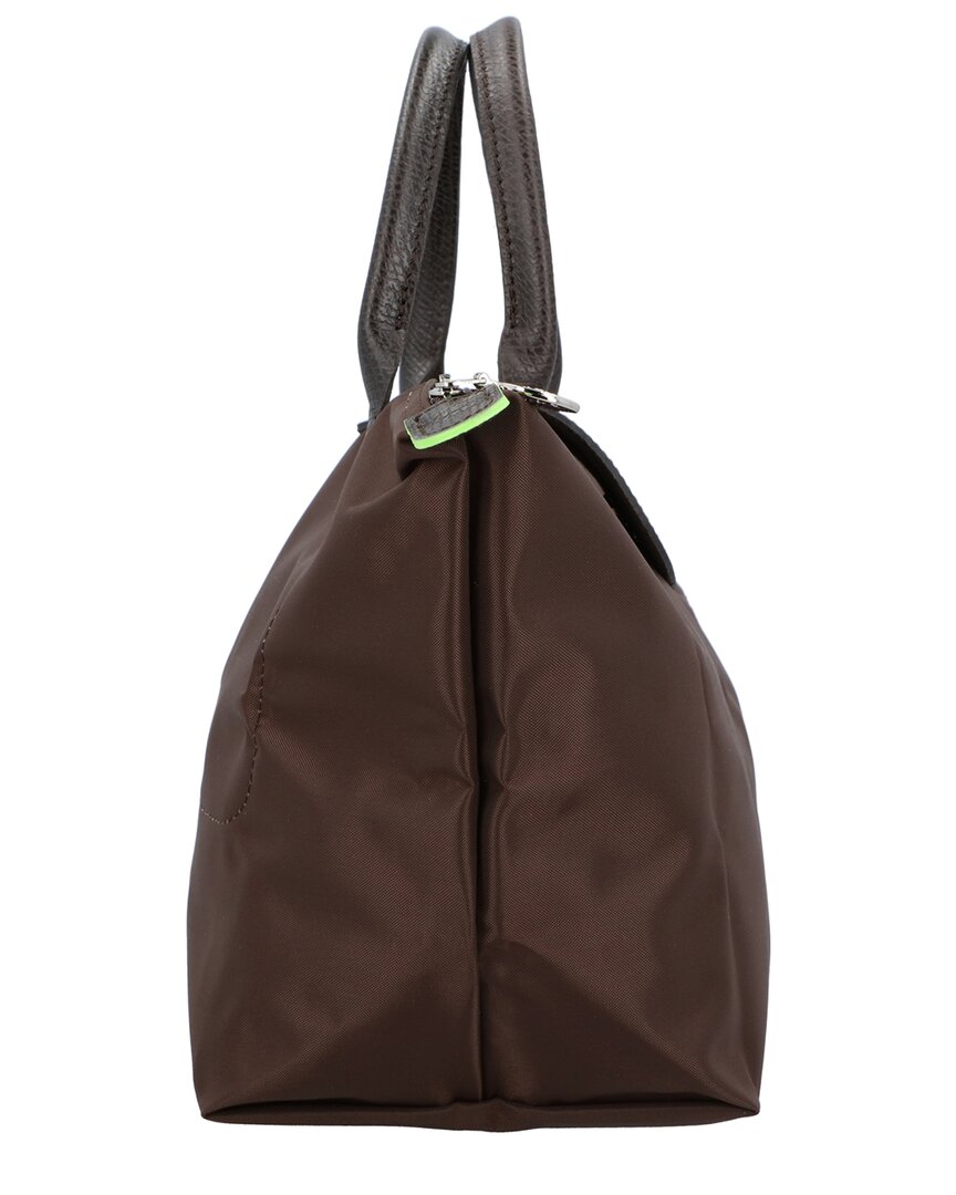 Longchamp Le Pliage Green Small Canvas Handbag