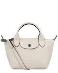 Longchamp Le Pliage Xtra Xs Leather Handbag, White