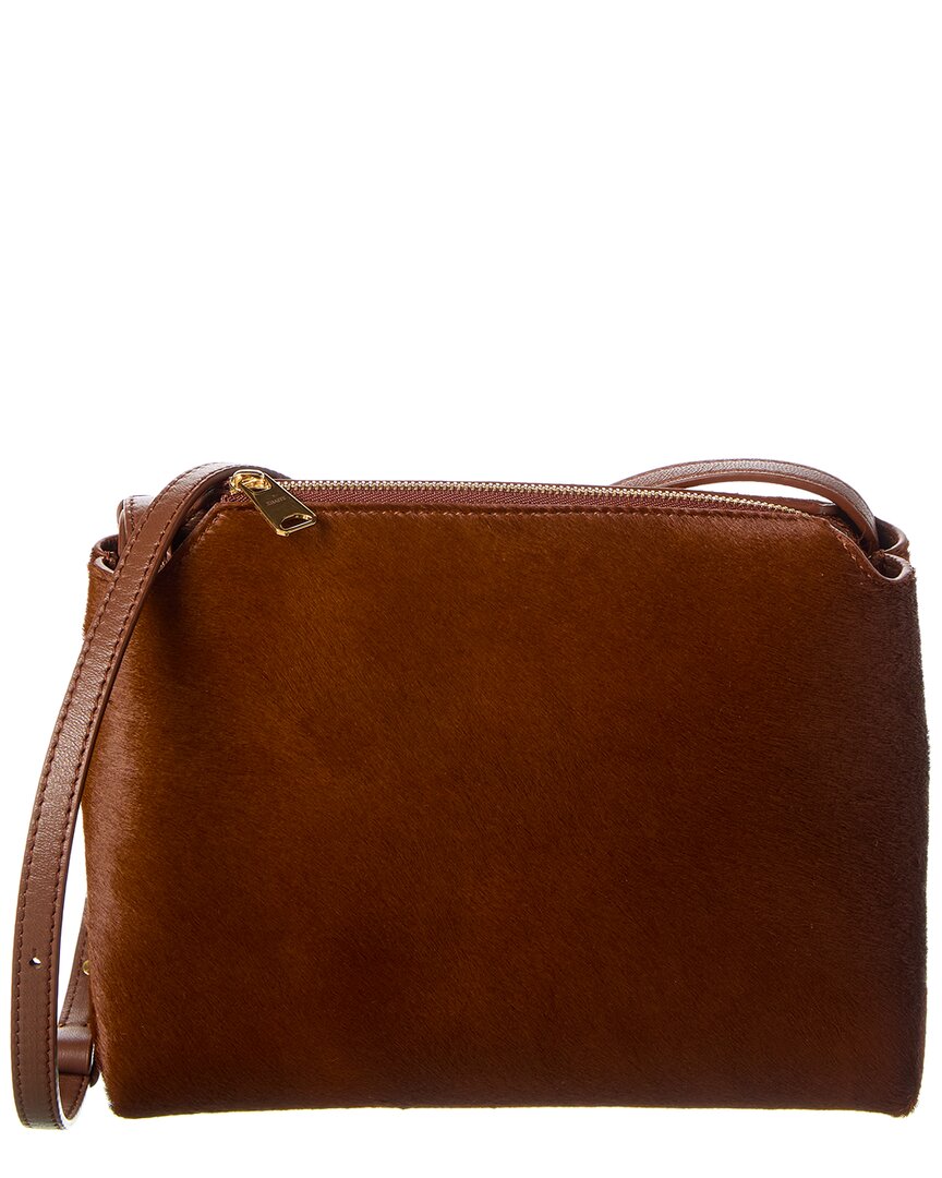 Khaite Lina Medium Haircalf Crossbody