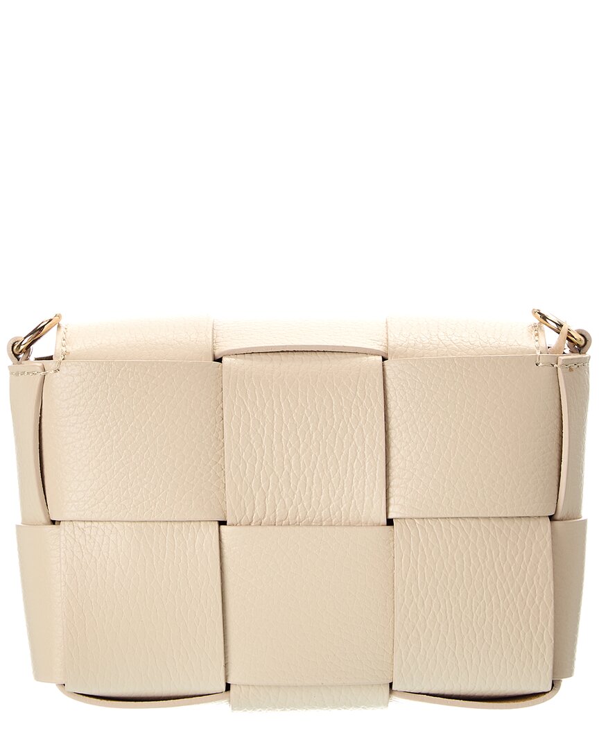 Isabella Rossetti Leah Hand-Woven Leather Crossbody