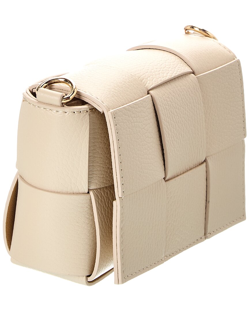 Isabella Rossetti Leah Hand-Woven Leather Crossbody