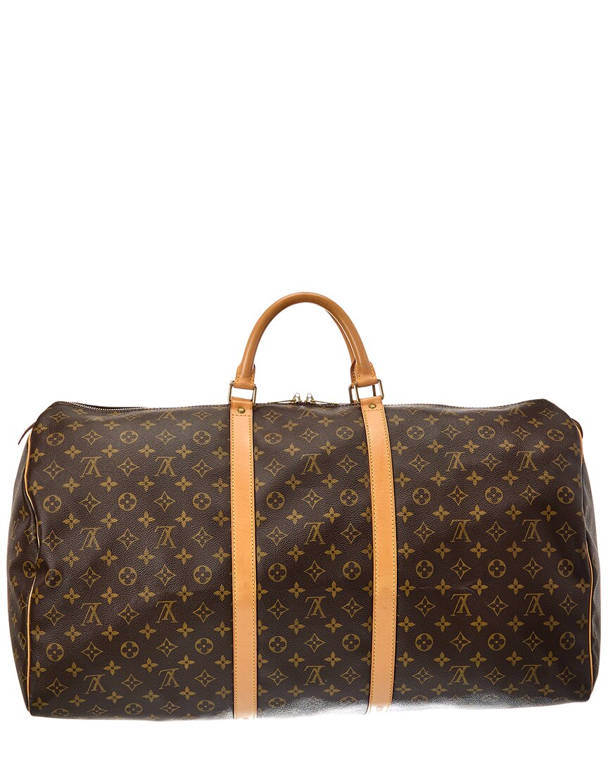 Louis Vuitton Brown Monogram Keepall (   )