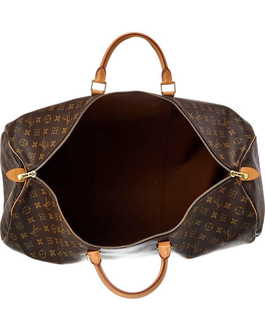 Louis Vuitton Brown Monogram Keepall (   )