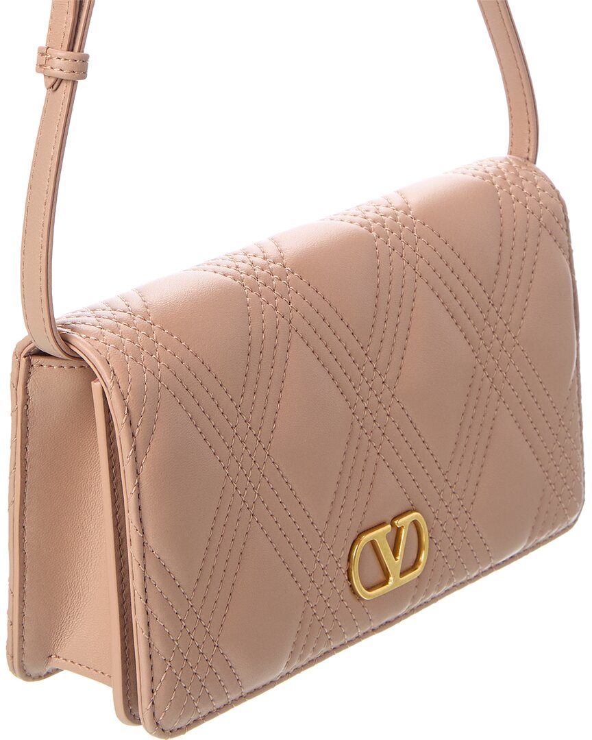Valentino Quiltie 67 Mini Leather Shoulder Bag