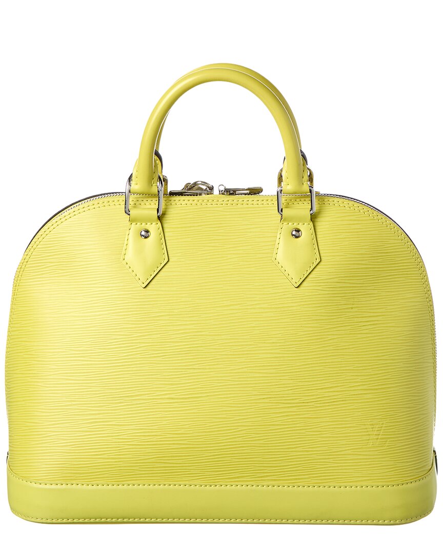 Louis Vuitton Pistache Epi Leather Alma (Authentic  )