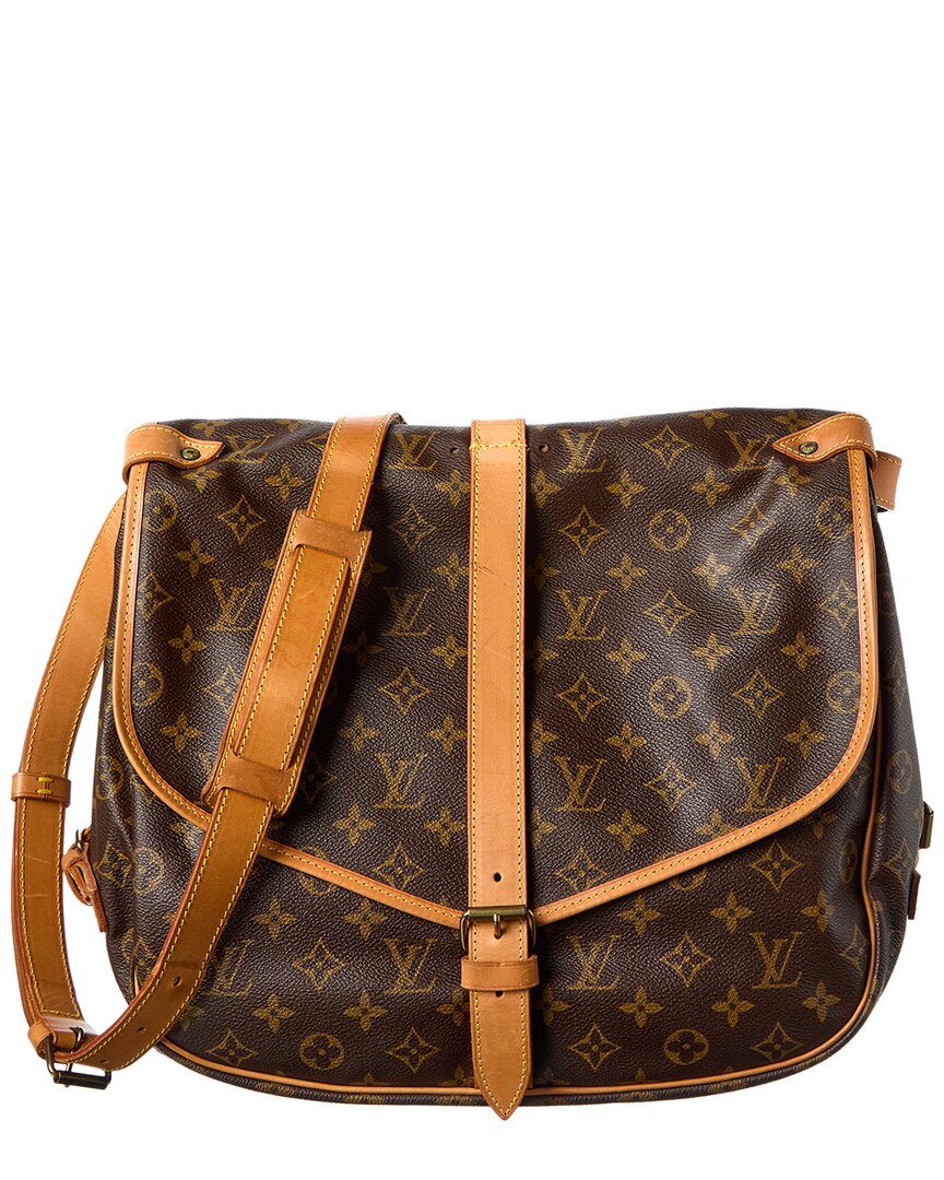 Louis Vuitton Monogram Canvas Saumur (Authentic  )