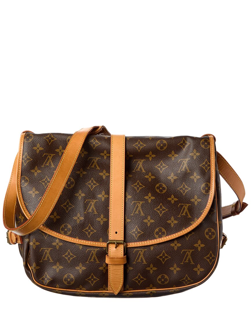 Louis Vuitton Monogram Canvas Saumur (Authentic  )