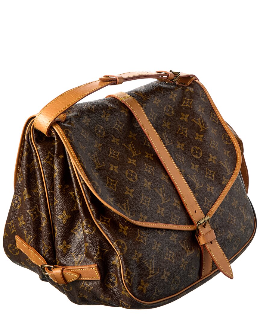 Louis Vuitton Monogram Canvas Saumur (Authentic  )