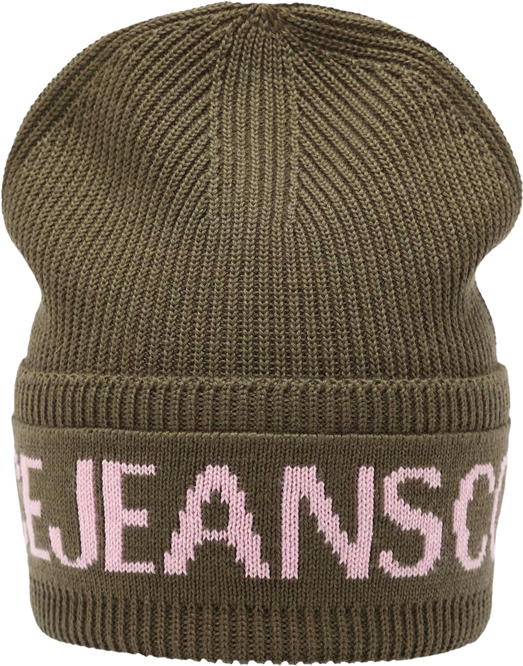 Versace Jeans Couture Olive/ Quartz Classic Knitted Signature Beanie