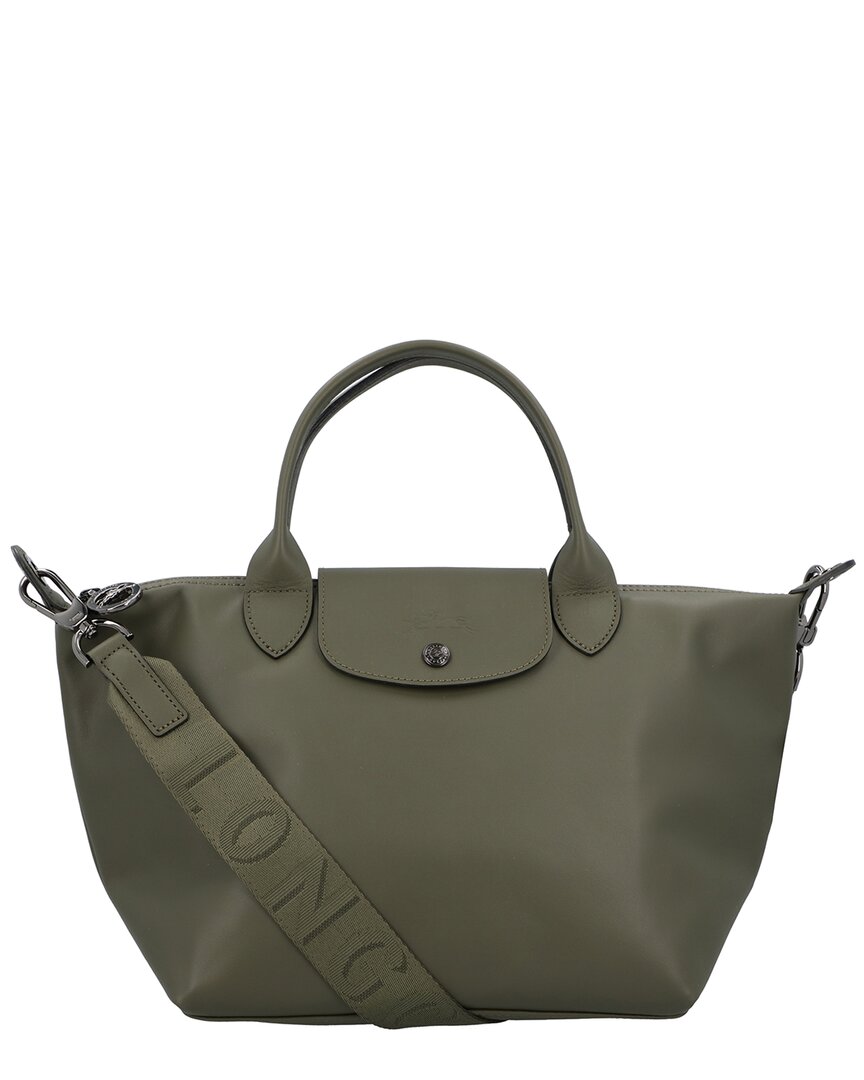 Longchamp Le Pliage Leather Crossbody