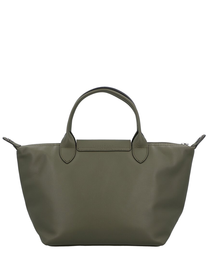 Longchamp Le Pliage Leather Crossbody