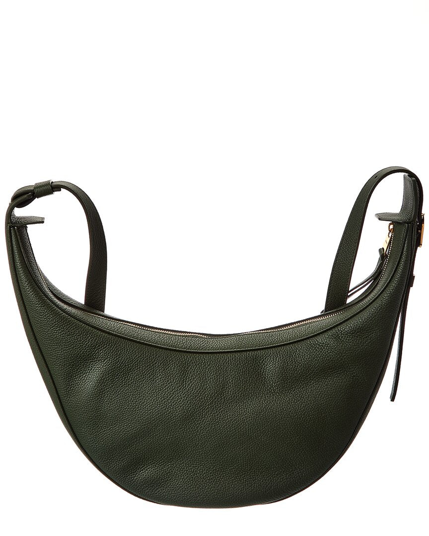 Khaite Augustina Small Leather Hobo Bag
