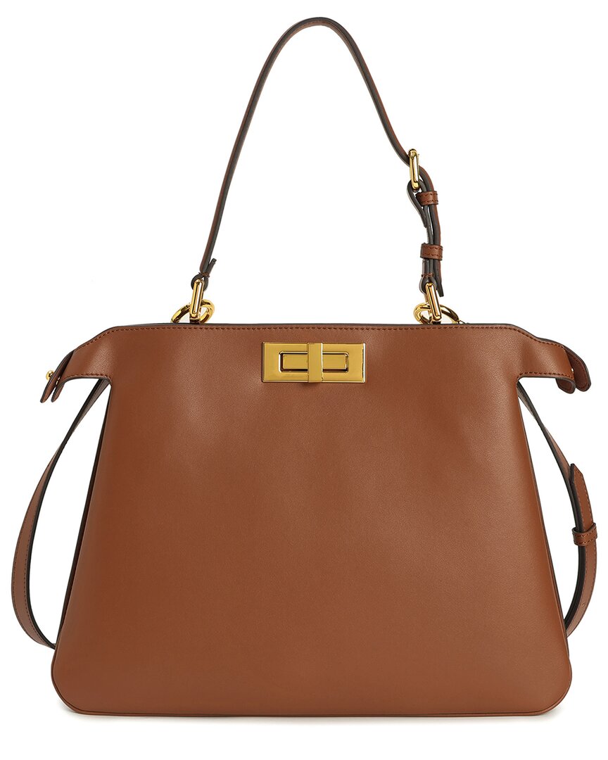 Tiffany & Fred Paris Structured Leather Top-Handle Satchel