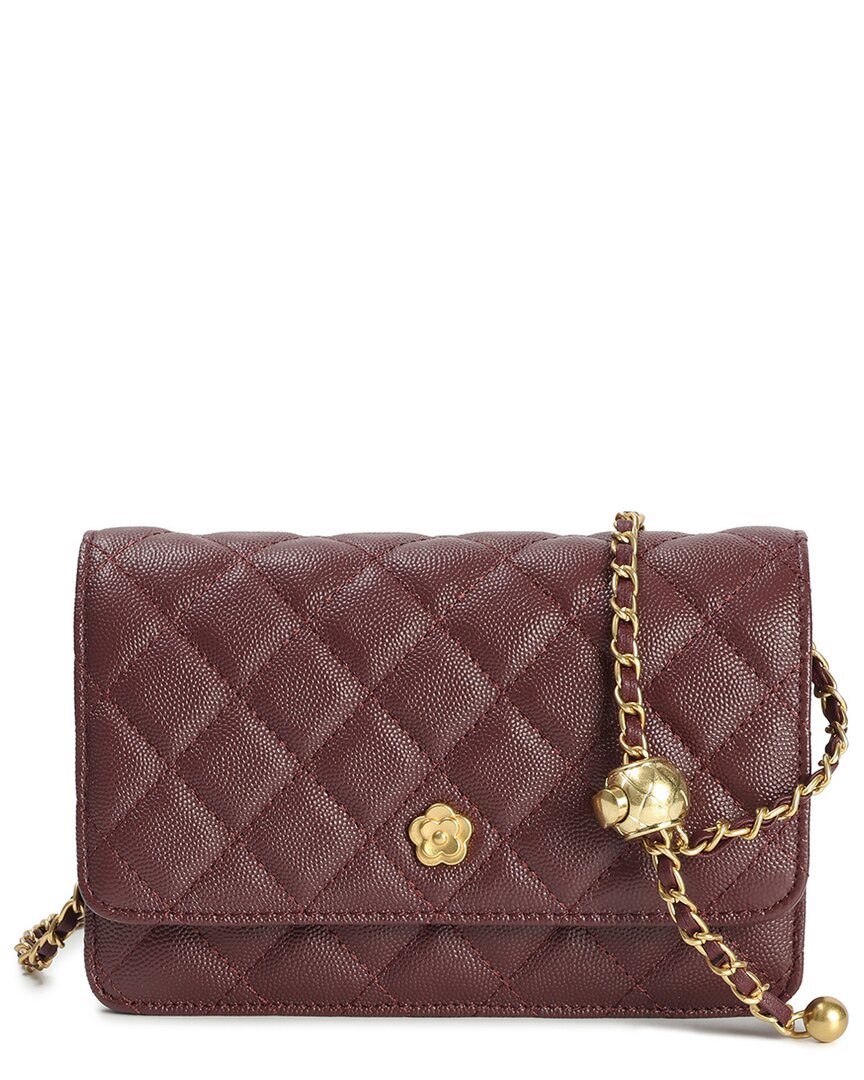 Tiffany & Fred Paris Quilted Leather Crossbody