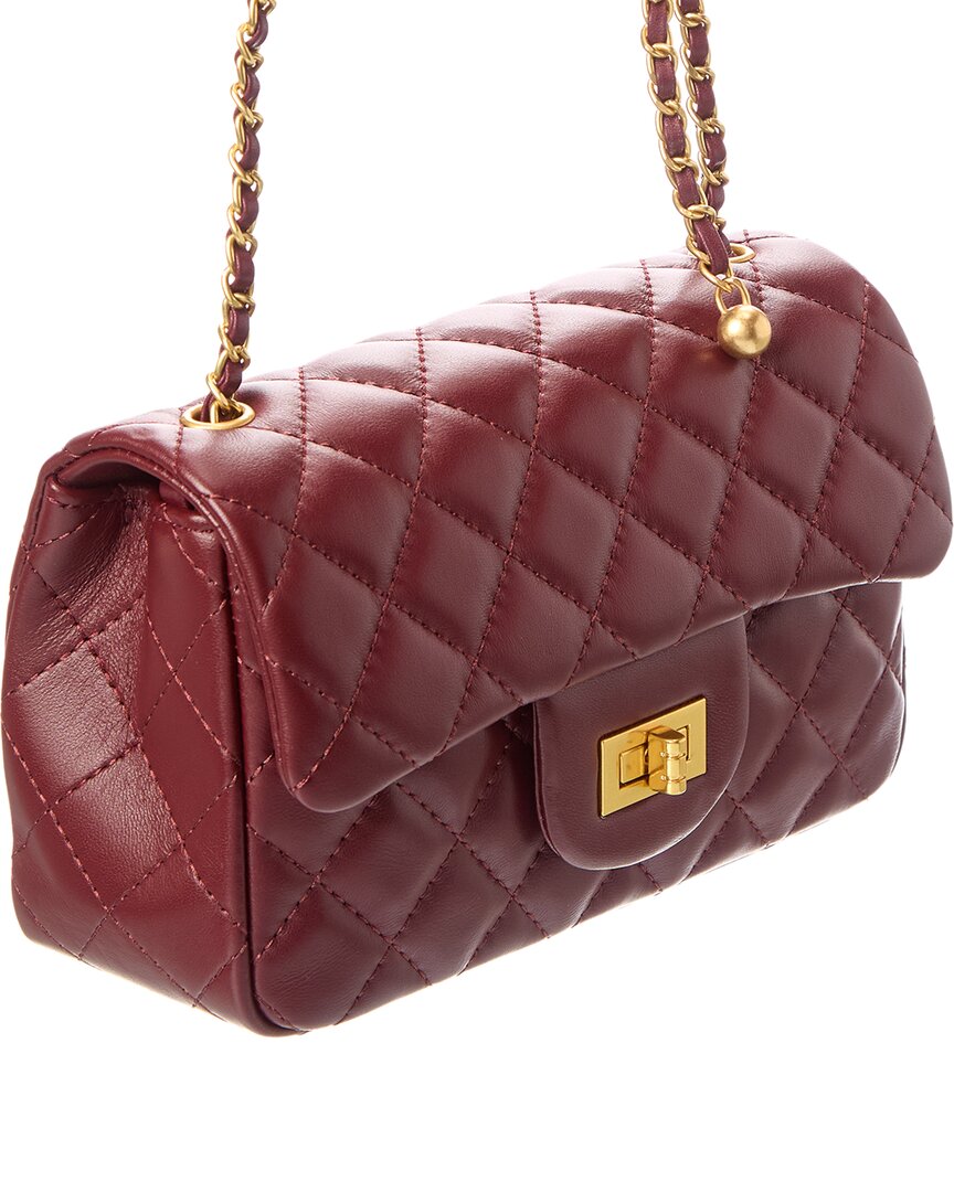 Tiffany & Fred Paris Quilted Leather Crossbody