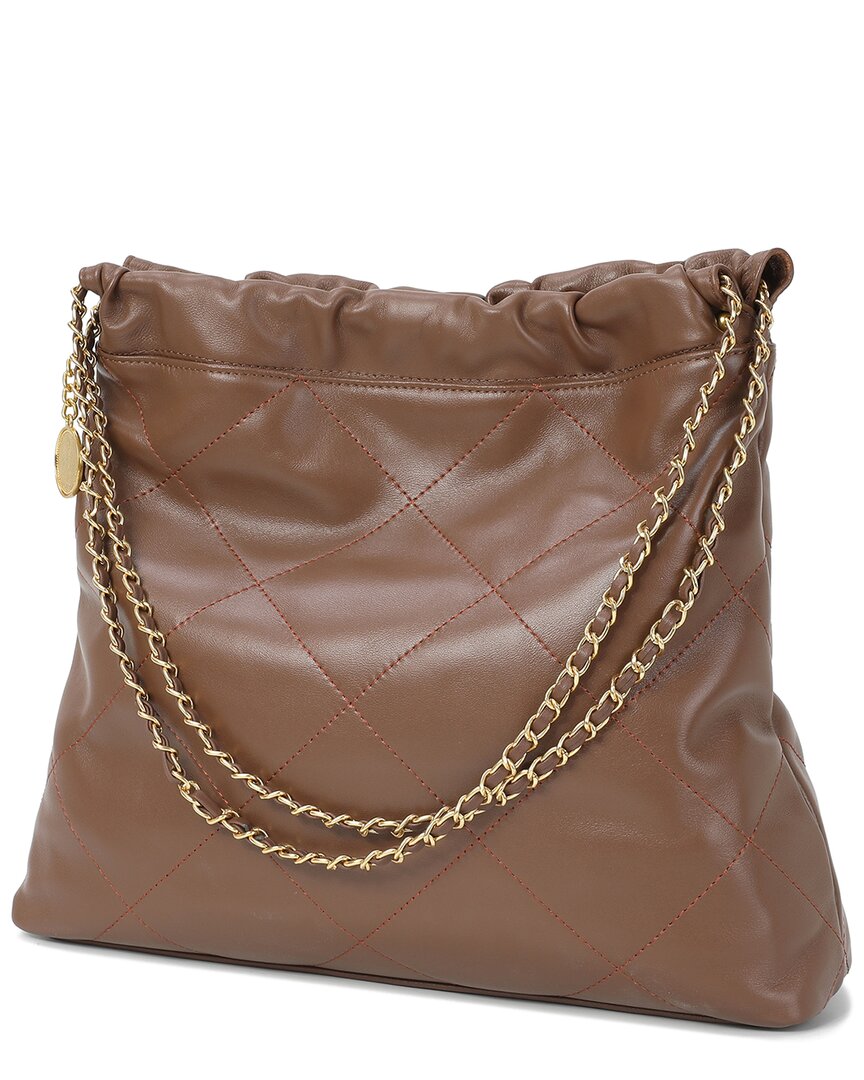 Tiffany & Fred Paris Quilted Leather Tote