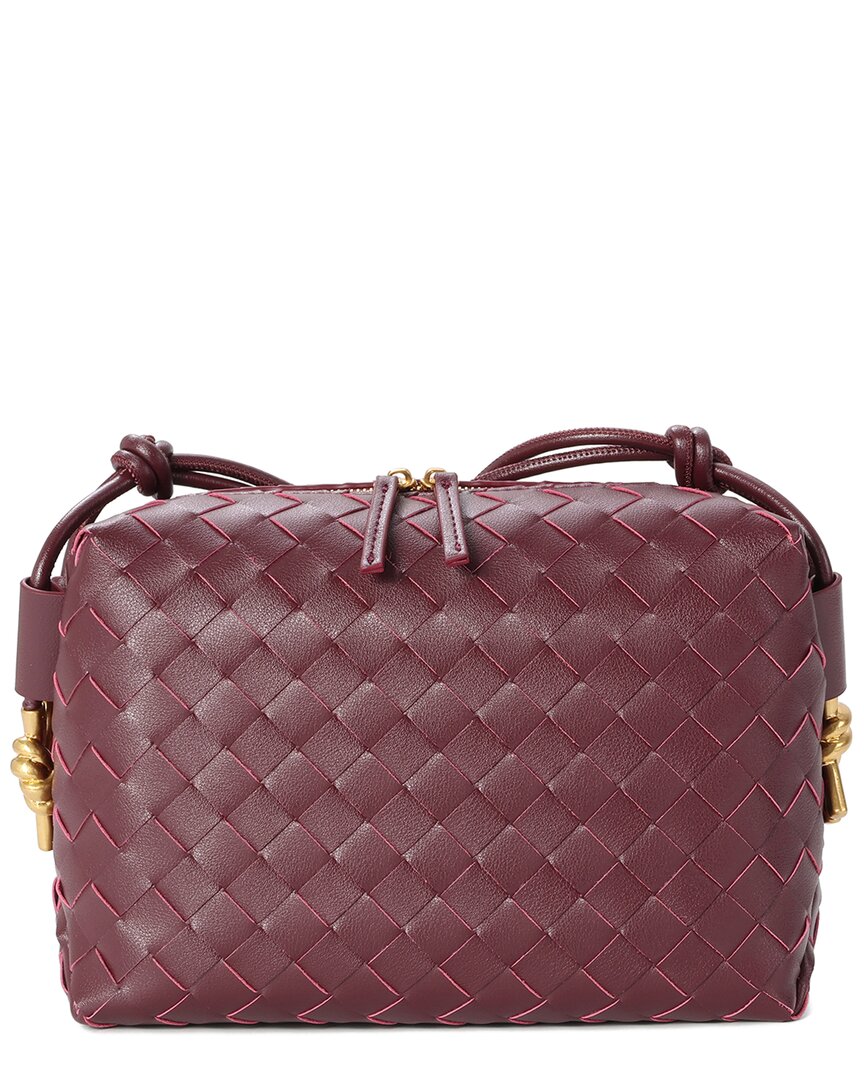 Tiffany & Fred Paris Woven Leather Crossbody