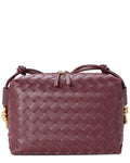 Tiffany & Fred Paris Woven Leather Crossbody