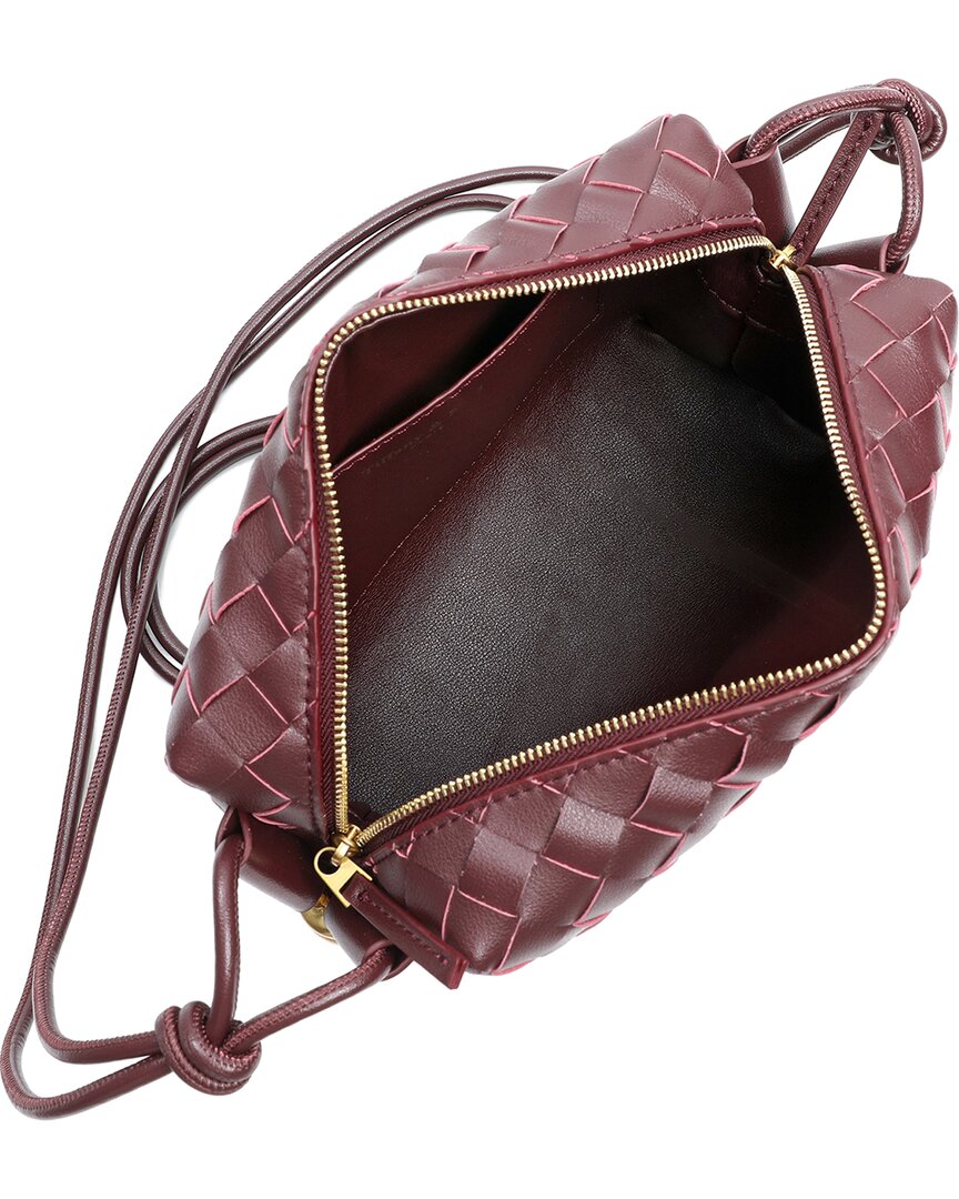 Tiffany & Fred Paris Woven Leather Crossbody