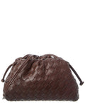 Tiffany & Fred Paris Woven Metallic Leather Pouch
